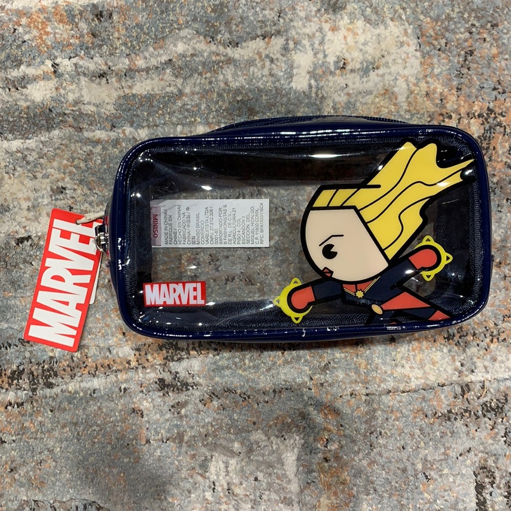 Clear Pencil/Makeup case Wonder Women by Marvel